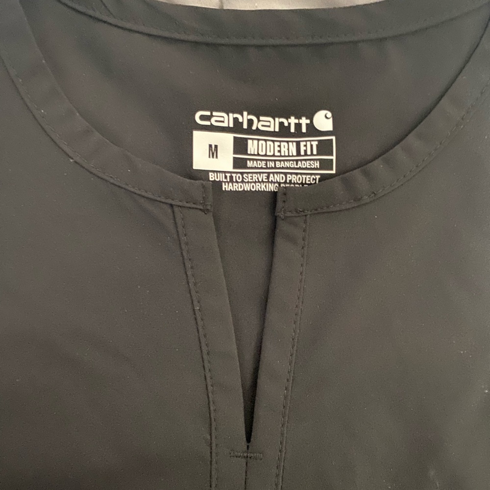 Carhartt Black Scrub top
